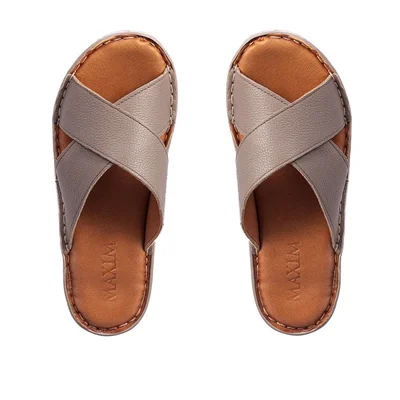 صندل چرم طبی زنانه ماکسیم مدل نهال