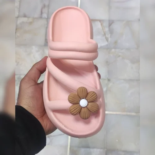 صندل زنانه زیتون مدل روژین