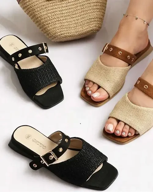 صندل زنانه نیکتا مدل کنفی 140000